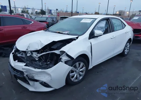 2016 Toyota Corolla Le from USA, damaged, VIN 5YFBURHE2GP487199